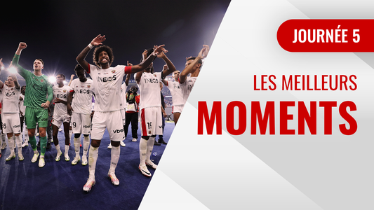 Illustration du Les meilleurs moments de la 5ème journée de Ligue 1