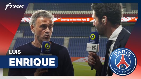 Illustration du Bord-terrain / Episode 261 / PSG/OM - L. Enrique : "On est loin d'être à 100% !"