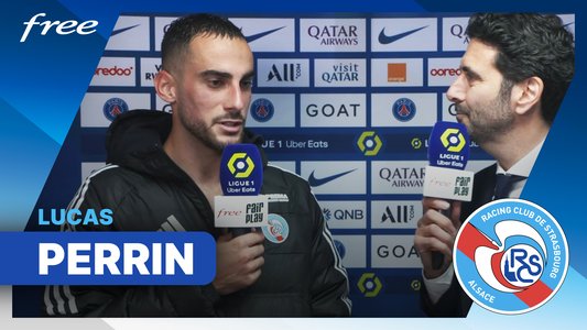 Illustration du Bord-terrain / Episode 275 / PSG/Strasbourg - L. Perrin : "On n'arrivait pas à les presser"