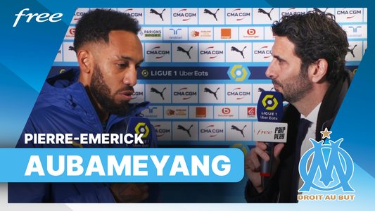 Illustration du Bord-terrain / Episode 303 / OM/OL - P-E. Aubameyang : "Ce soir, il y a la manière"