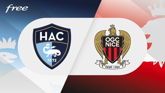 Illustration du Résumé du match Le Havre - Nice du 16/12/2023