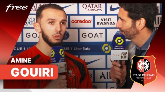 Illustration du Bord-terrain / Episode 345 / PSG/Rennes - A. Gouiri : "A une minute de la victoire"