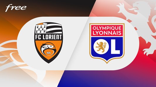 Illustration du Résumé du match Lorient - Olympique Lyonnais du 09/03/2024