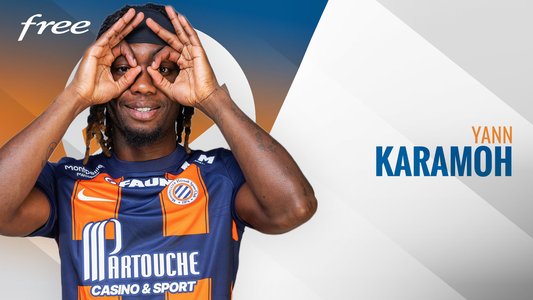 Illustration du But de Y. Karamoh lors du match Montpellier - Lorient du 07/04/2024