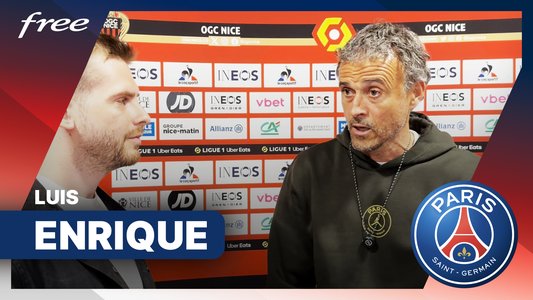 Illustration du Bord-terrain / Episode 408 / Nice/PSG - L. Enrique : "Je parle un petit peu français"