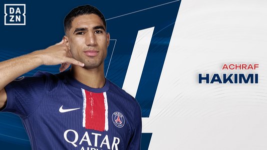 Illustration du But de A. Hakimi lors du match PSG - Montpellier du 23/08/2024