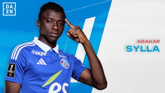 Illustration du But de A. Sylla lors du match Strasbourg - Lens du 06/10/2024