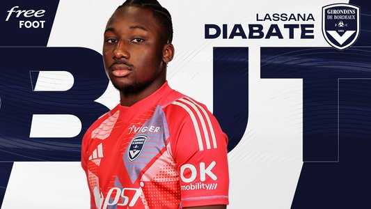 Illustration du Girondins de Bordeaux / Episode 02 / J3 : But de L. Diabate pour Bordeaux (1-1)