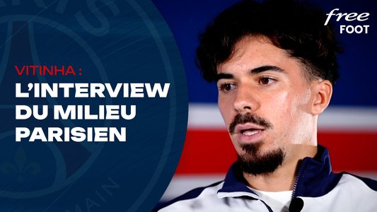 Illustration du Paris Saint-Germain / Episode 75 / Interview : Vitinha fête ses 100 matchs avec le Paris SG