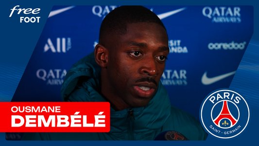 Illustration du Paris Saint-Germain / Episode 88 / PSG/Lens - O. Dembélé : "On n'a pas été efficaces"