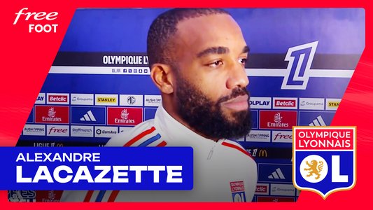 Illustration du Bord-terrain / Episode 433 / OL/ASSE - A.LACAZETTE : "Un But important, une belle soirée"