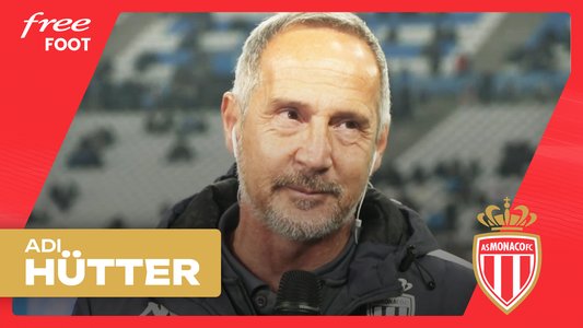 Illustration du Bord-terrain / Episode 436 / OM/Monaco - A. Hütter : "Là pour prendre des points !"
