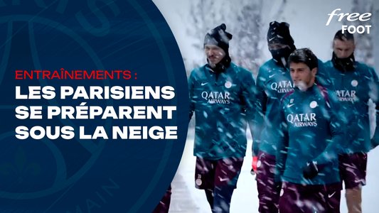 Illustration du Paris Saint-Germain / Episode 116 / Entraînements : Paris sous la neige avant Toulouse !