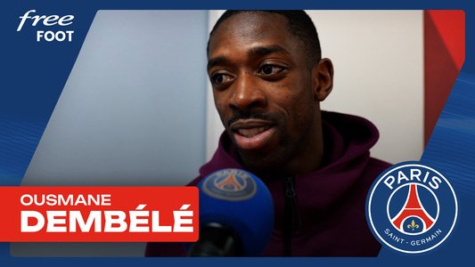 Illustration du Bord-terrain / Episode 445 / ASM/PSG – O. Dembélé: "Un match spectaculaire, on prend 10 points d’avance ! »