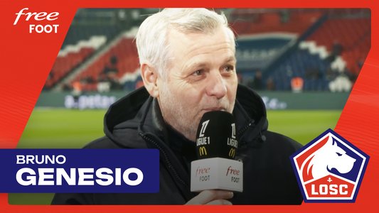 Illustration du Bord-terrain / Episode 468 / PSG/LOSC - B. Genesio : "Le PSG ? Ils ont quasiment tout !"