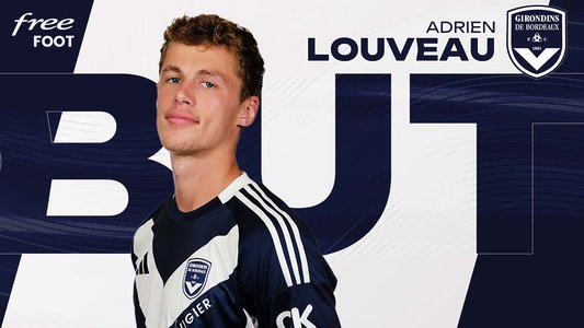 Illustration du Girondins de Bordeaux / Episode 121 / J29 : But de A. Louveau pour Bordeaux (1-0)