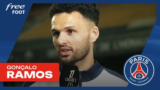 Illustration du Bord-terrain / Episode 490 / Montpellier/PSG - G. Ramos : "On va tout donner en finale"