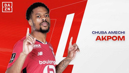 Illustration du But de C. Akpom lors du match Lille - Reims du 17/05/2025