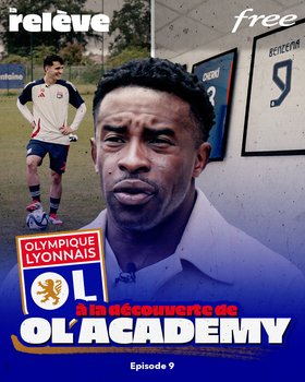 La Relève - Rio Mavuba découvre l'OL Academy