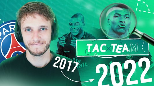 Illustration du Tac/Team / Episode 34 / Mbappé, 5 ans d'évolution au Paris SG