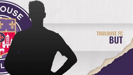 Illustration du But de Y. Larouci lors du match Troyes - Toulouse du 14/08/2022