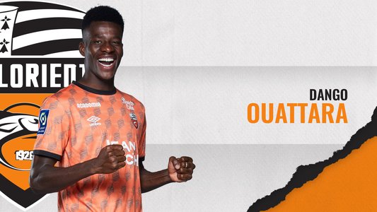 Illustration du But de D. Ouattara lors du match Lorient - Olympique Lyonnais du 07/09/2022