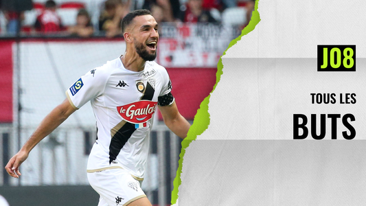 Illustration du Tous les buts de la 8ème journée de Ligue 1