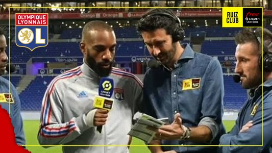 Illustration du Bord-terrain / Episode 43 / OL/PSG - A. Lacazette : "On est sur le bon chemin"