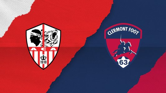 Illustration du Résumé du match Ajaccio - Clermont du 02/10/2022