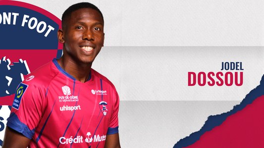 Illustration du But de J. Dossou lors du match Ajaccio - Clermont du 02/10/2022