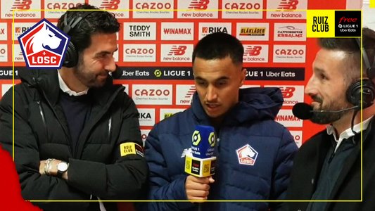 Illustration du Bord-terrain / Episode 51 / LOSC/Lens - A. Ounas : "Je ne suis pas encore à 100%"