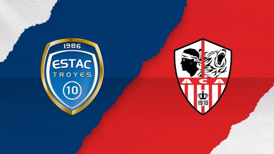 Illustration du Résumé du match Troyes - Ajaccio du 16/10/2022