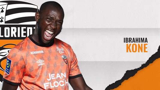 Illustration du But de I. Koné lors du match Lille - Lorient du 02/04/2023