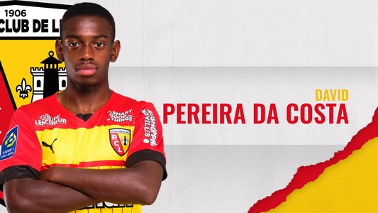 Illustration du But de David Pereira da Costa lors du match Olympique Marseille - Lens du 22/10/2022