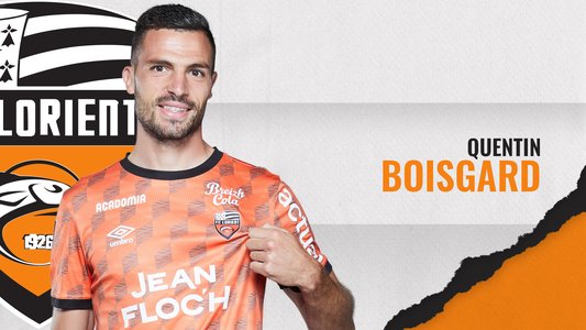 Illustration du But de Q. Boisgard lors du match Troyes - Lorient du 23/10/2022