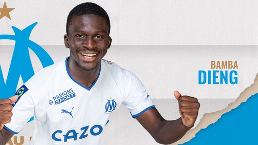 Illustration du But de B. Dieng lors du match Strasbourg - Olympique Marseille du 29/10/2022
