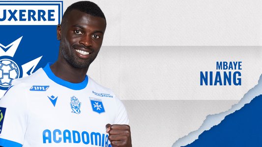 Illustration du But de M. Niang lors du match Auxerre - Troyes du 01/04/2023