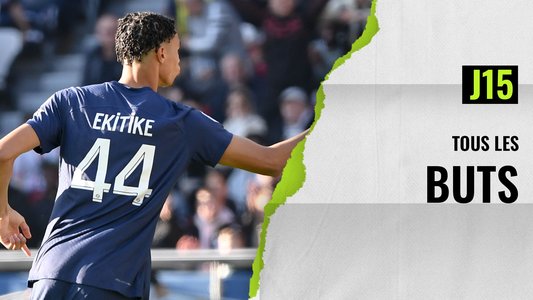 Illustration du Tous les buts de la 15ème journée de Ligue 1