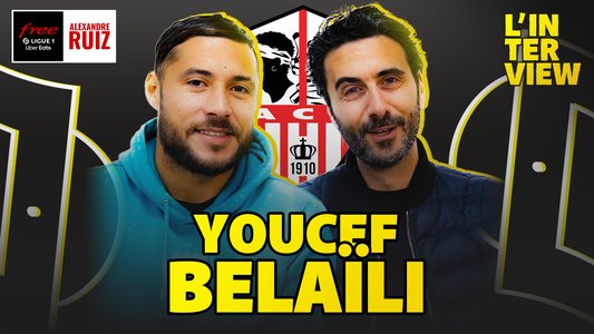 Illustration du L'interview / Episode 16 / Y. Belaïli (AC Ajaccio) : "Donner de la joie aux supporters"