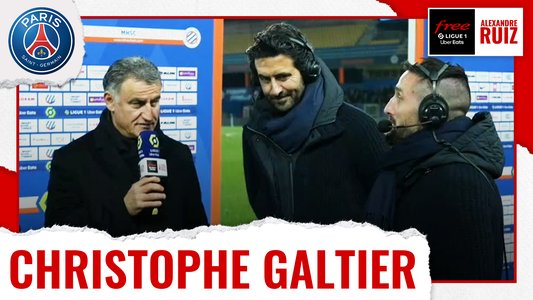 Illustration du Bord-terrain / Episode 126 / MHSC/PSG - C. Galtier : "Il fallait évidemment réagir"