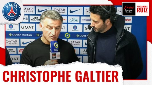 Illustration du Bord-terrain / Episode 145 / PSG/LOSC - C. Galtier : "A 2-0, l'équipe est coupée en 2"