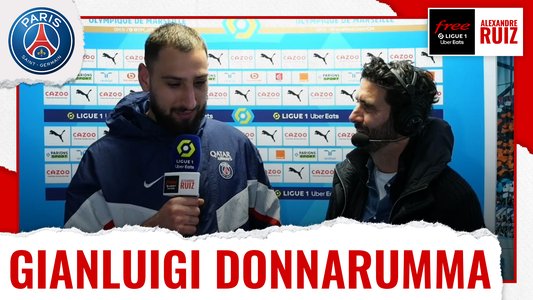 Illustration du Bord-terrain / Episode 150 / OM/PSG - G. Donnarumma "C'était important de réagir !"