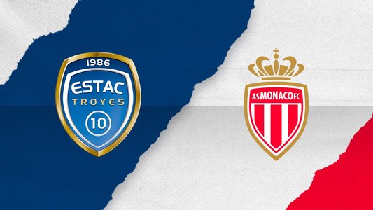 Illustration du Résumé du match Troyes - Monaco du 05/03/2023