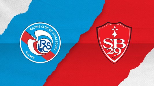 Illustration du Résumé du match Strasbourg - Brest du 05/03/2023