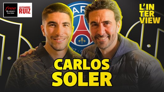 Illustration du L'interview / Episode 23 / C. Soler (PSG) : "Je suis passé de 9 à 8, puis numéro 6!"