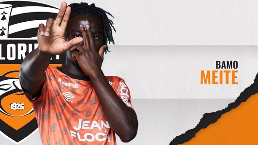 Illustration du But de B. Meité lors du match Nice - Lorient du 19/03/2023