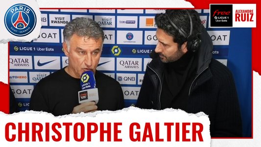 Illustration du Bord-terrain / Episode 172 / PSG/OL - C. Galtier : "Y'a de la déception, de la colère"