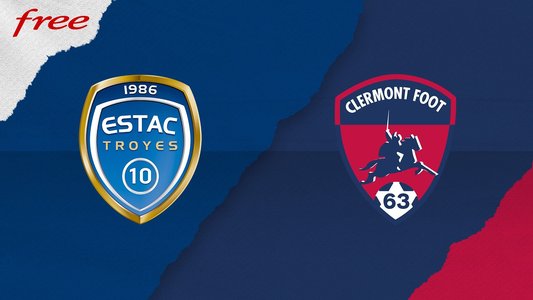 Illustration du Résumé du match Troyes - Clermont du 09/04/2023