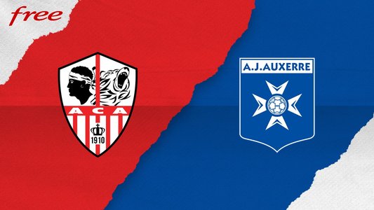 Illustration du Résumé du match Ajaccio - Auxerre du 09/04/2023