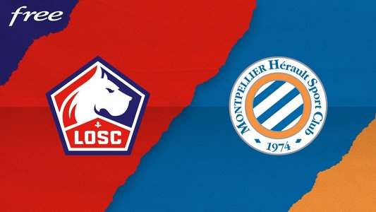 Illustration du Résumé du match Lille - Montpellier du 16/04/2023